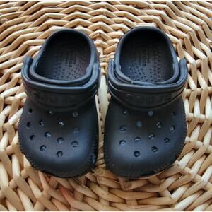 Crocs Kids Classic Size C 4 Black Great Condition Toddler